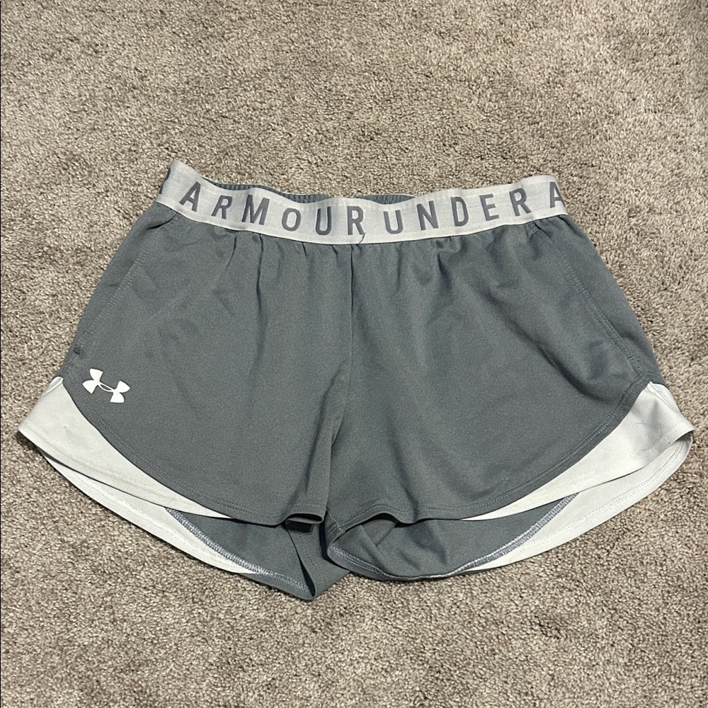 Under Armour Women's Athletic Gray Shorts
